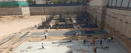  the-one Block A Construction Status July-25