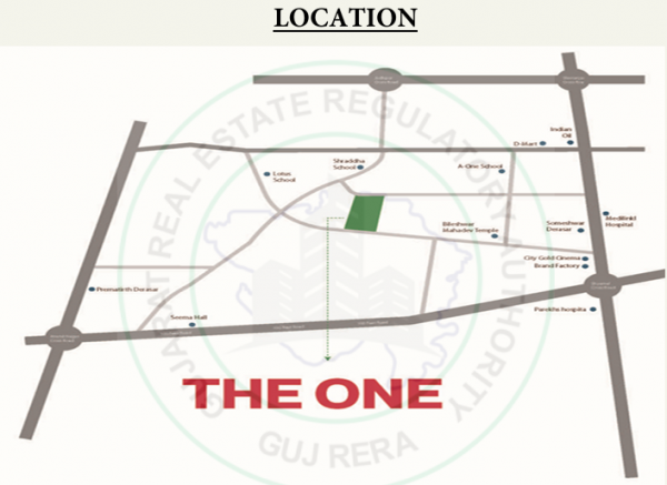  the-one Location Plan