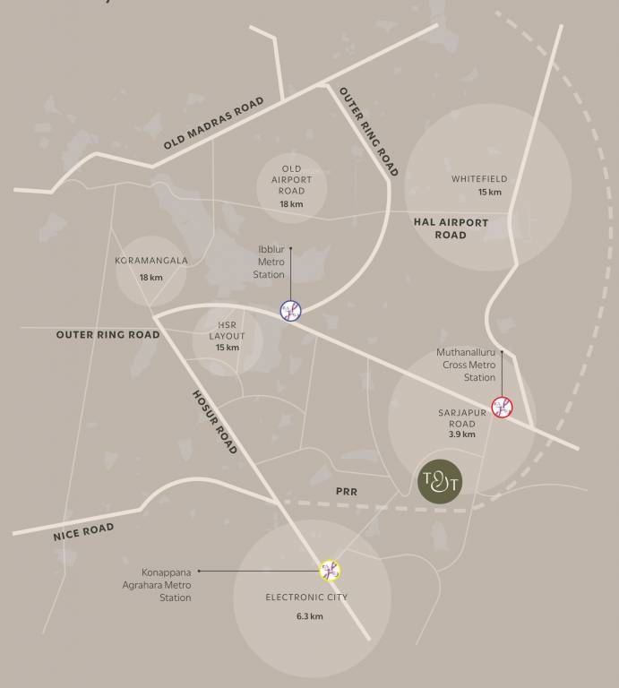 trees and tandem tower b Location Plan