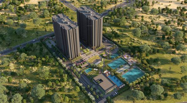  trees-and-tandem-tower-b Elevation