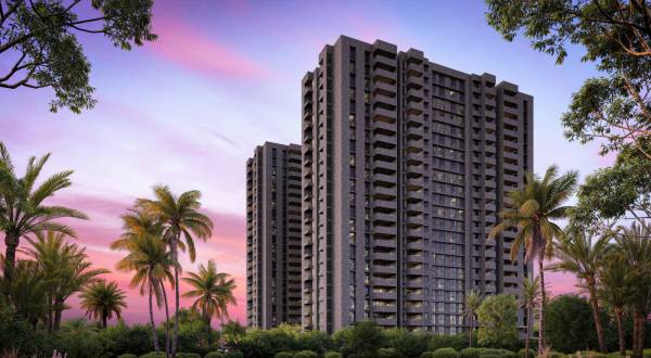  trees-and-tandem-tower-b Elevation