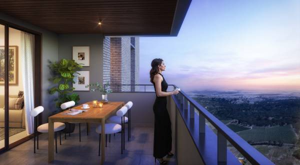  trees-and-tandem-tower-b Balcony