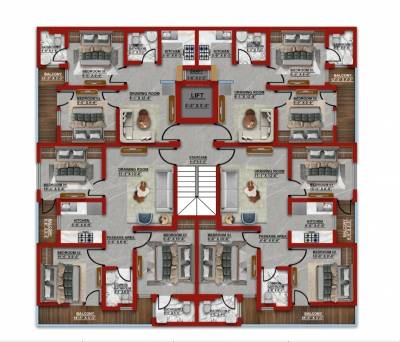 Infinity Innovations Cluster Plan from 1st to 4th Floor infinity-innovations Infinity Innovations Cluster Plan from 1st to 4th Floor
