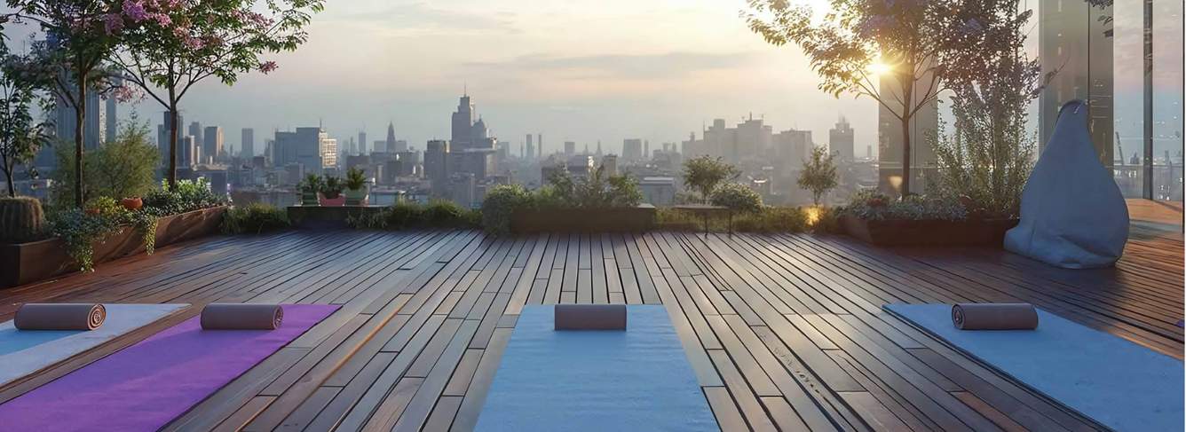  crest Yoga/ Meditation Area