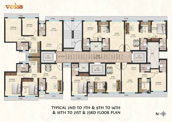  true-earth-vedaa Vedaa Cluster Plan