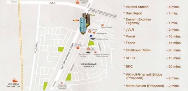  true-earth-vedaa Location Plan