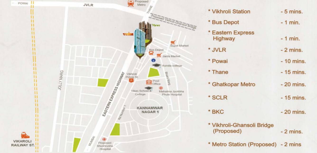  true earth vedaa Location Plan