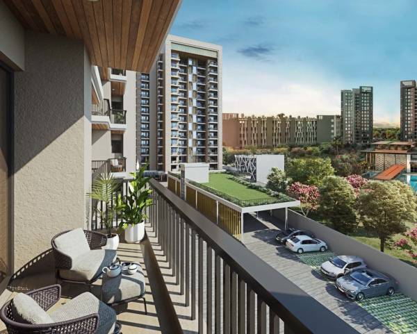 Balcony amayra-luxury-one Balcony