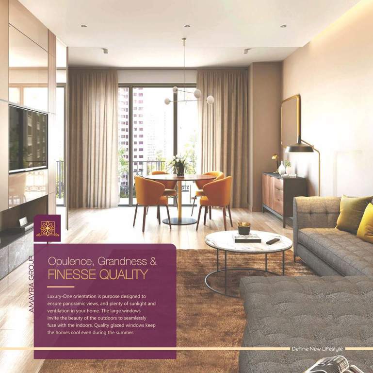  amayra luxury one Living Area