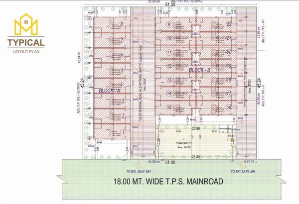  meet-bunglows Layout Plan