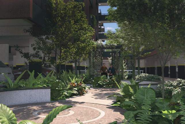  mark opera Landscape Garden and Tree Planting