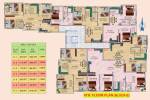  hanuman-apartment-ii Tower A Cluster Plan for 4th Floor