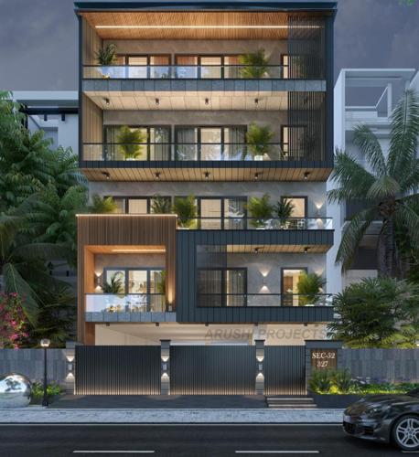 Elevation realticus-luxury-independent-floors-by-ashish-bansal-1 Elevation