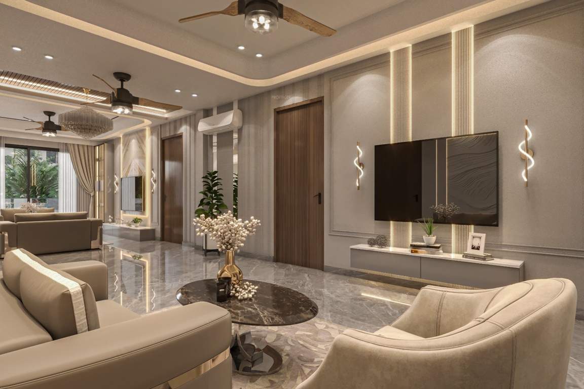  realticus luxury independent floors by ashish bansal 1 Living Area