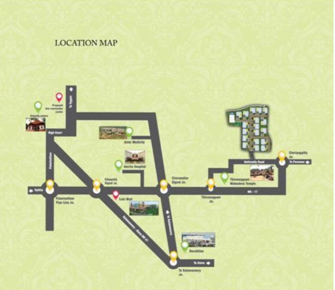 queensmead Location Plan