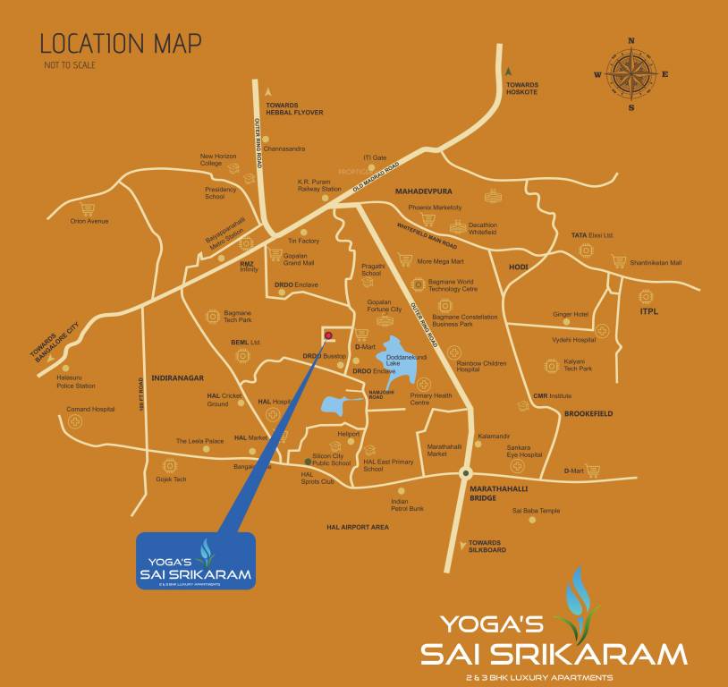  sai srikaram Location Plan