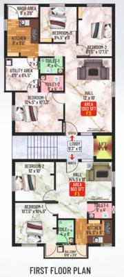  neomi Crest Neomi Cluster Plan For 1st Floor