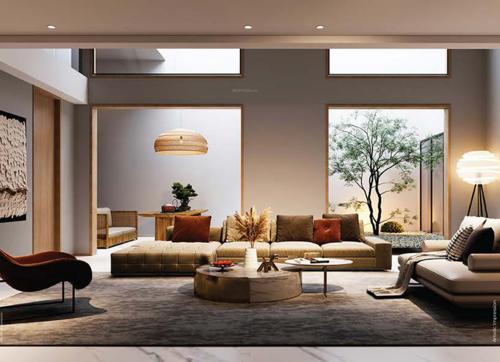  charkop-1-kaveri-chsl Living Area