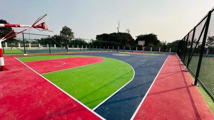 super city 5 Basketball Court
