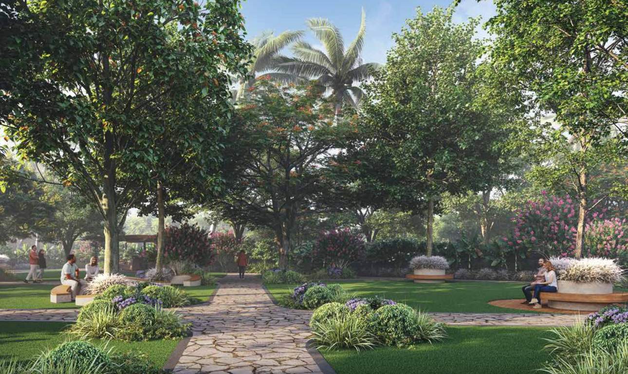 super city 5 Landscape Garden and Tree Planting