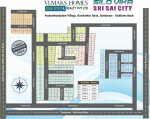 Layout Plan silo-vika-sri-sai-city Layout Plan