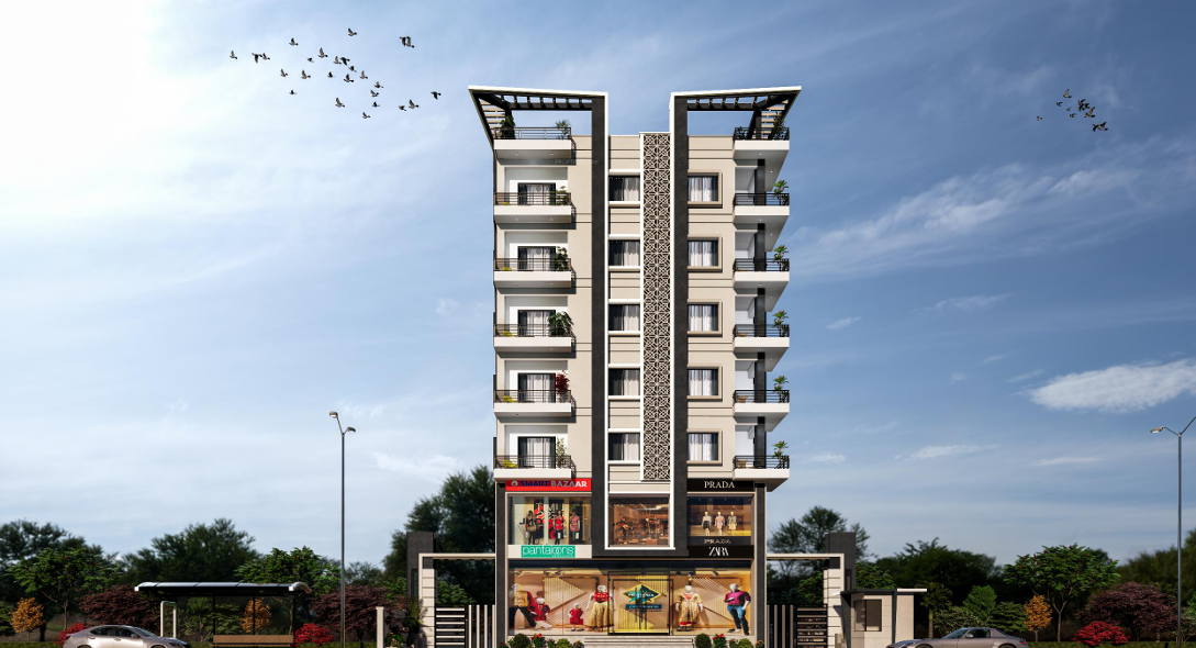  royal ganga view Elevation