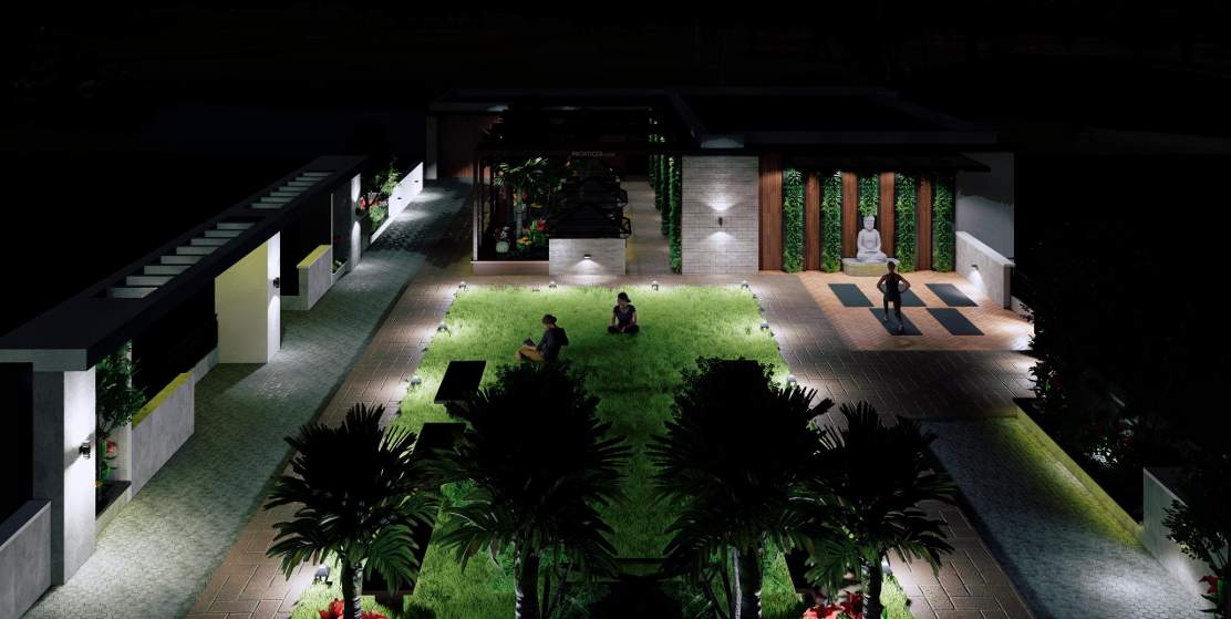  royal ganga view Terrace Garden