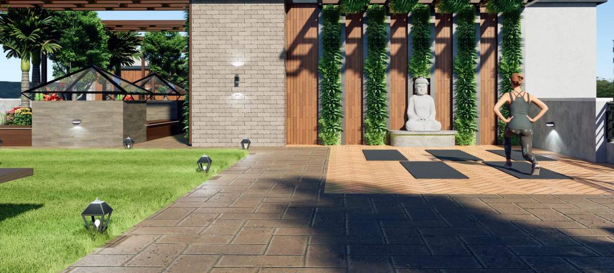  royal ganga view Yoga/ Meditation Area