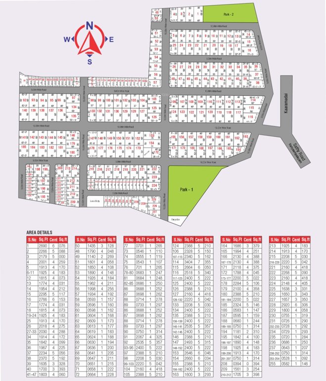 royal gateway Layout Plan
