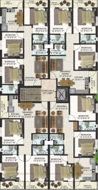  krishna avenue Krishna Avenue Cluster Plan