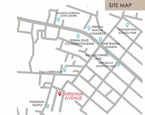  krishna-avenue Location Plan