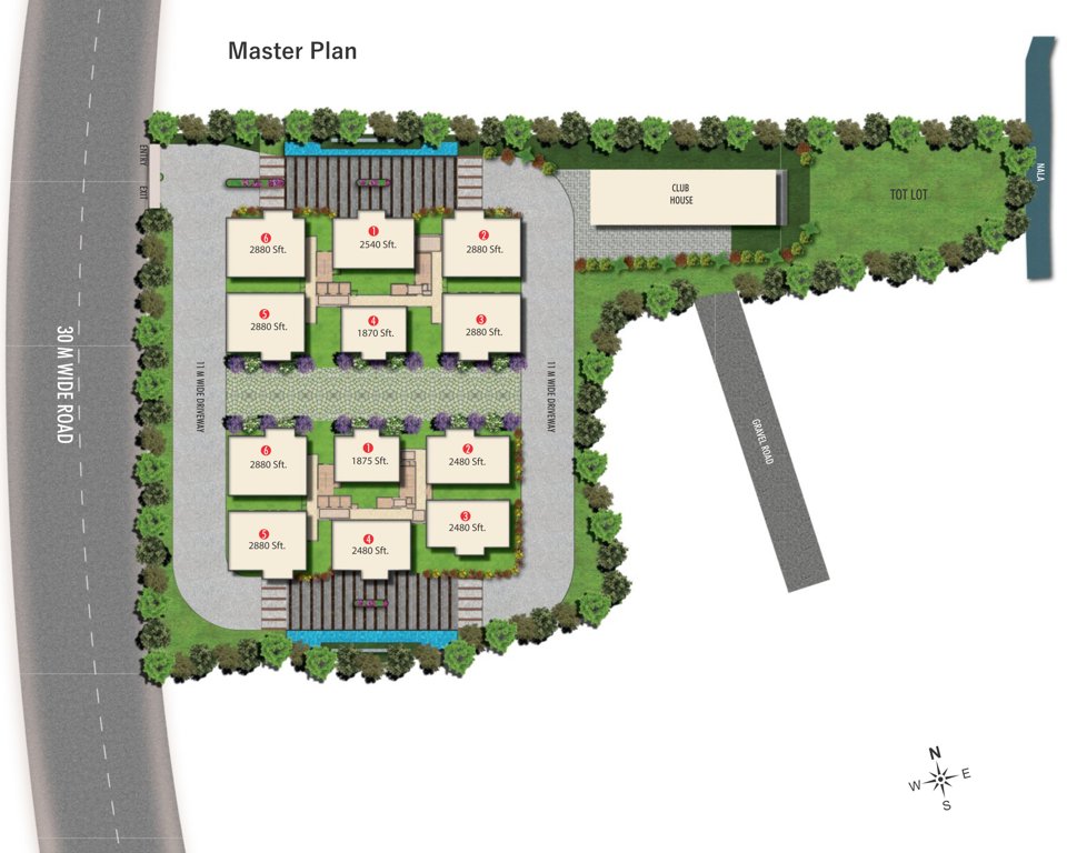  fortune water front Master Plan