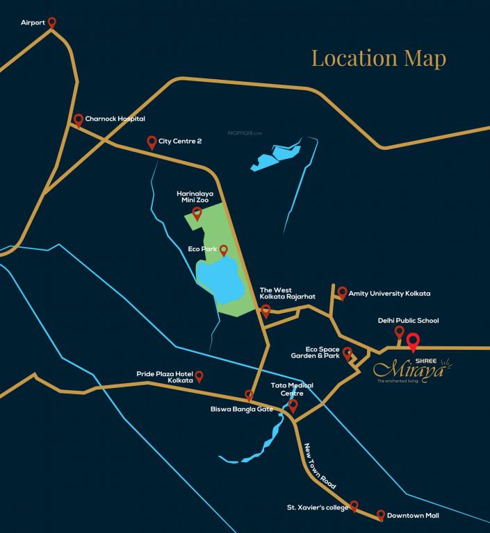 miraya Location Plan