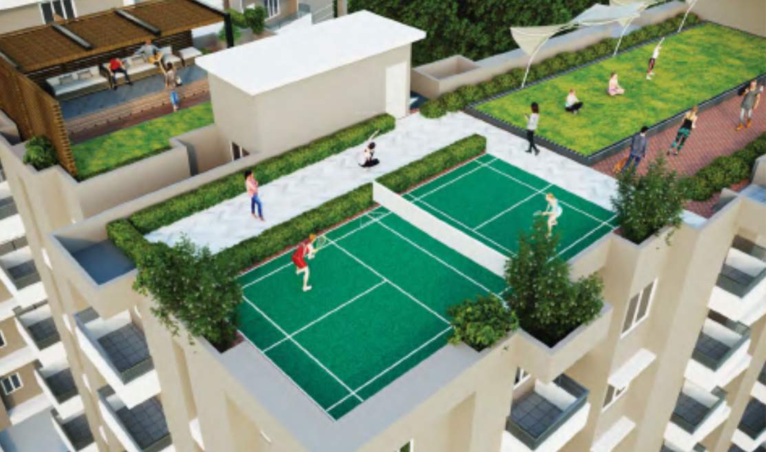 mansion Tennis Court