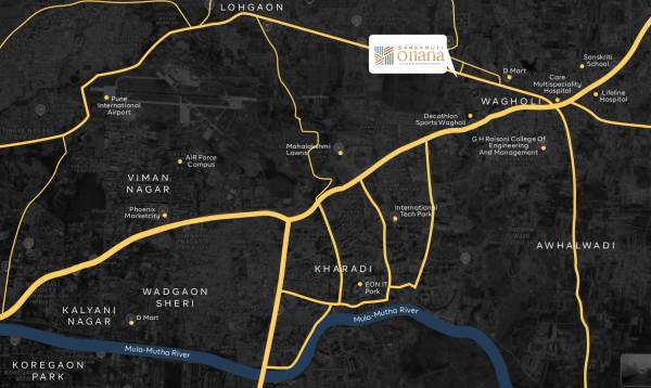  sanskruti-oriana Location Plan