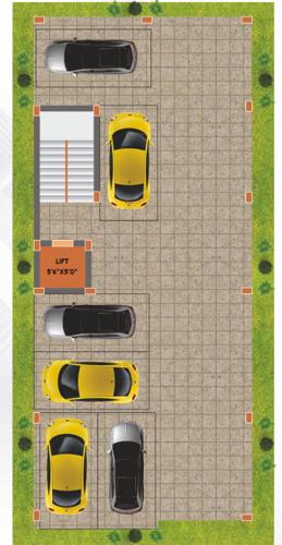 royal-paradise Royal Paradise Cluster Plan for ground parking Floor