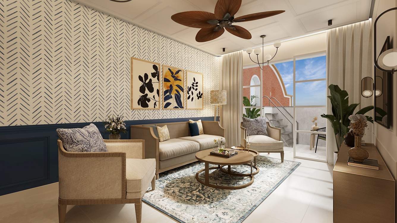  la wisteria Living Area