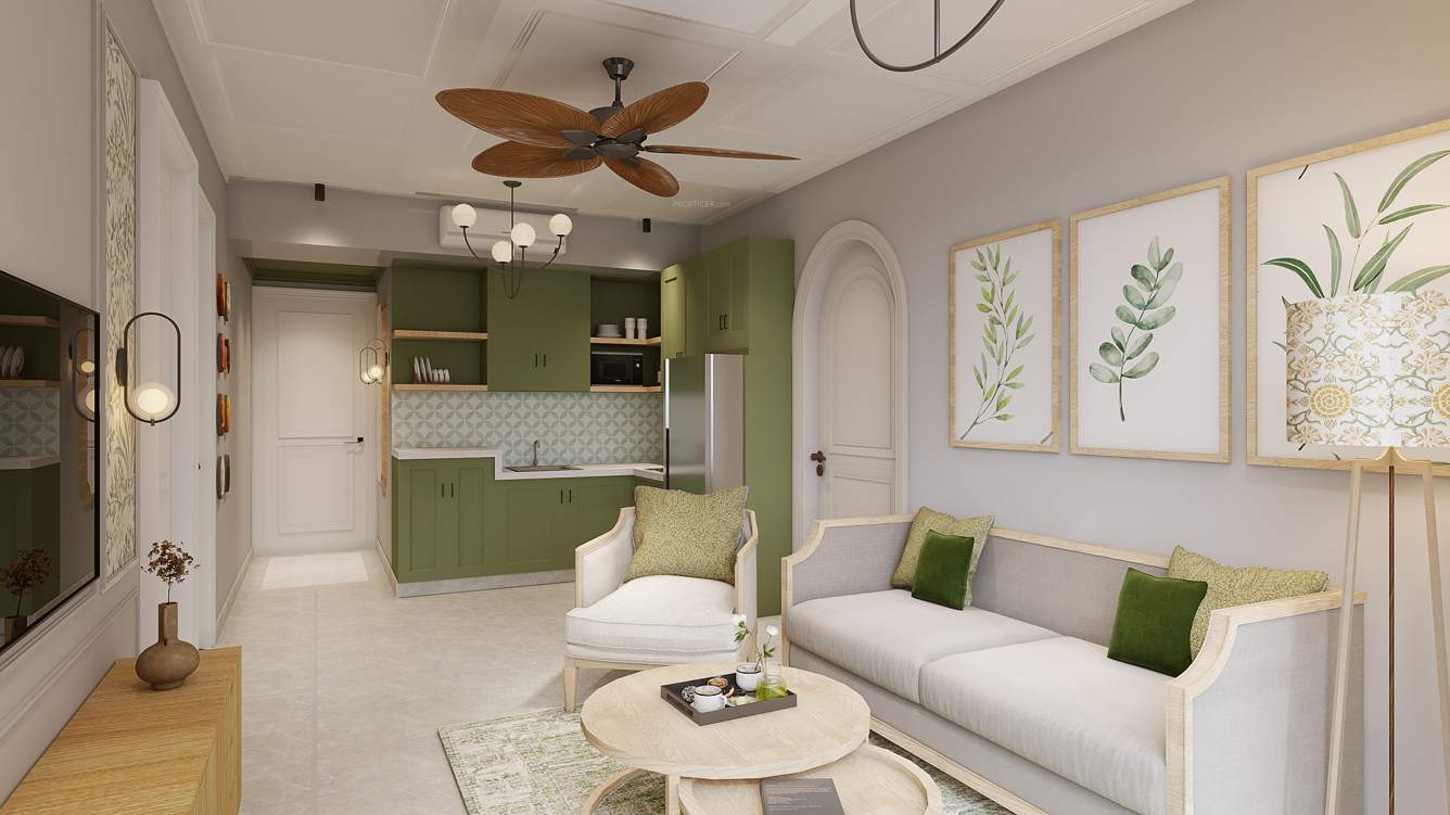  la wisteria Living Area