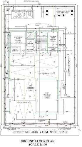  la-pearl-co-operative-hig La Pearl Co Operative Hig Cluster Plan for ground Floor