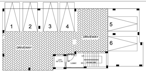  anjaneya Anjaneya Cluster Plan for ground Floor
