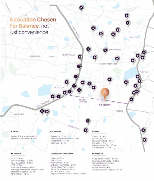  advaita Location Plan