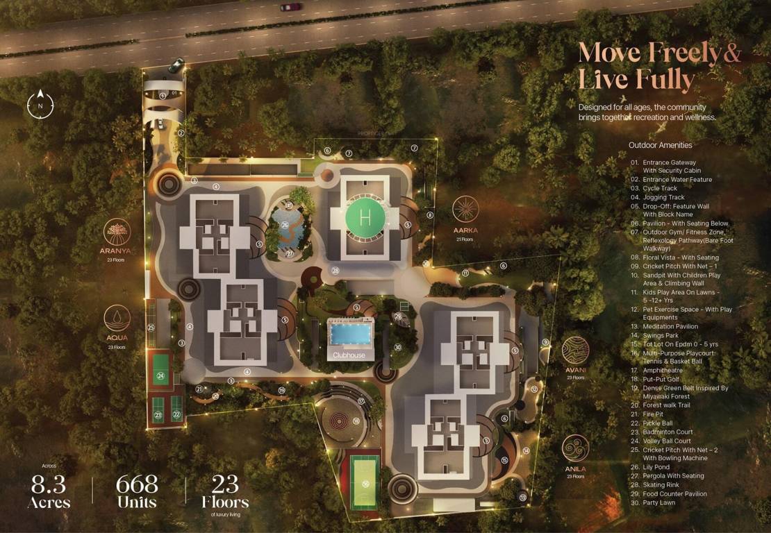  the adwaith Master Plan