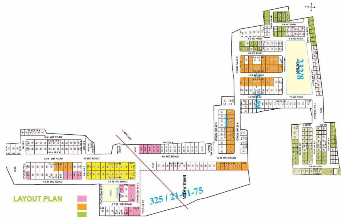  s simran city 5 phase ii Layout Plan