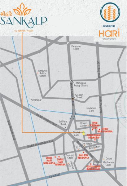  shree-hari-sankalp Location Plan