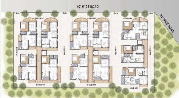  blue-bell-2 Blue Bell 2 Cluster Plan from 1st to 5th Floor