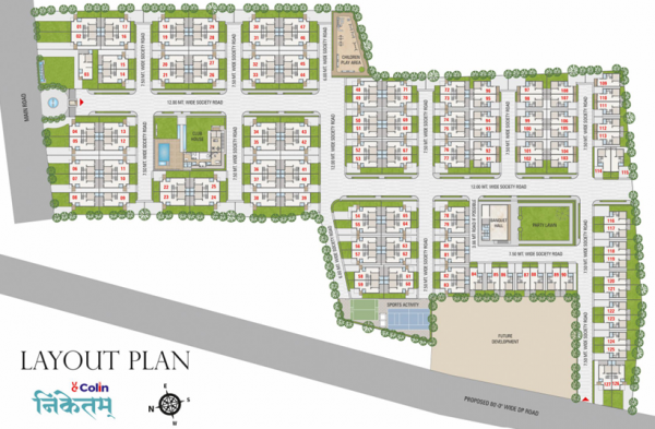 Layout Plan niketam Layout Plan