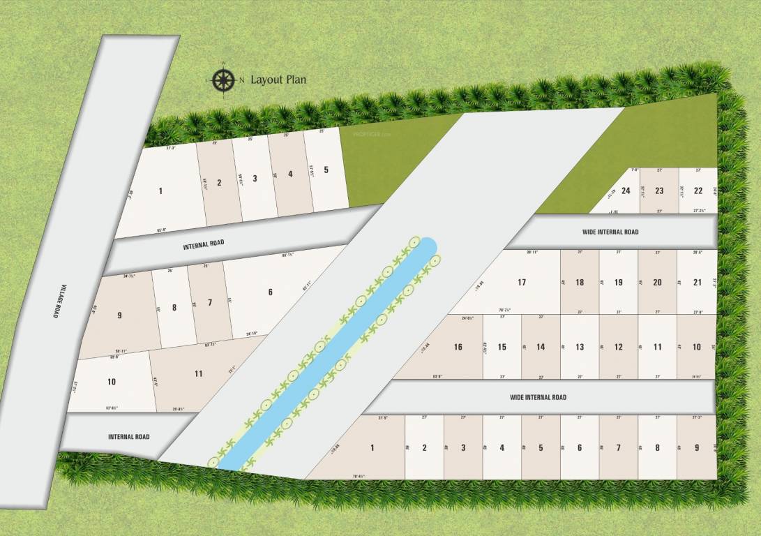  bhumi villa Layout Plan