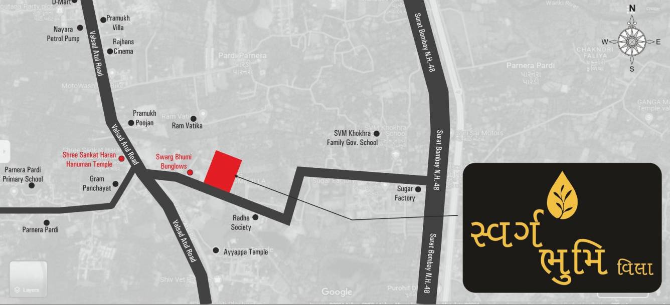  bhumi villa Location Plan