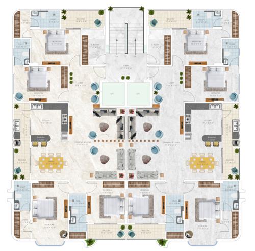  om-ratnam Om Ratnam Cluster Plan from 1st to 7th Floor