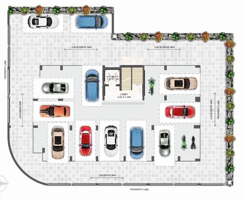 Om Residency Cluster Plan for ground Floor om-residency Om Residency Cluster Plan for ground Floor
